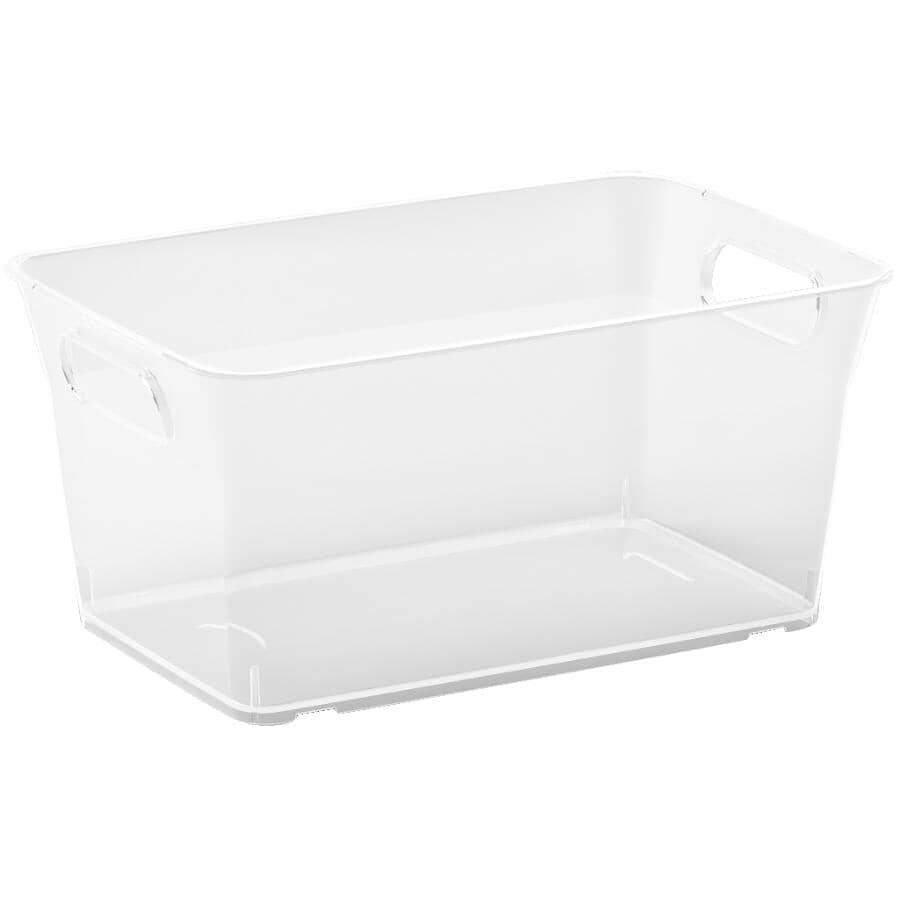 5.5L Clear Storage Basket