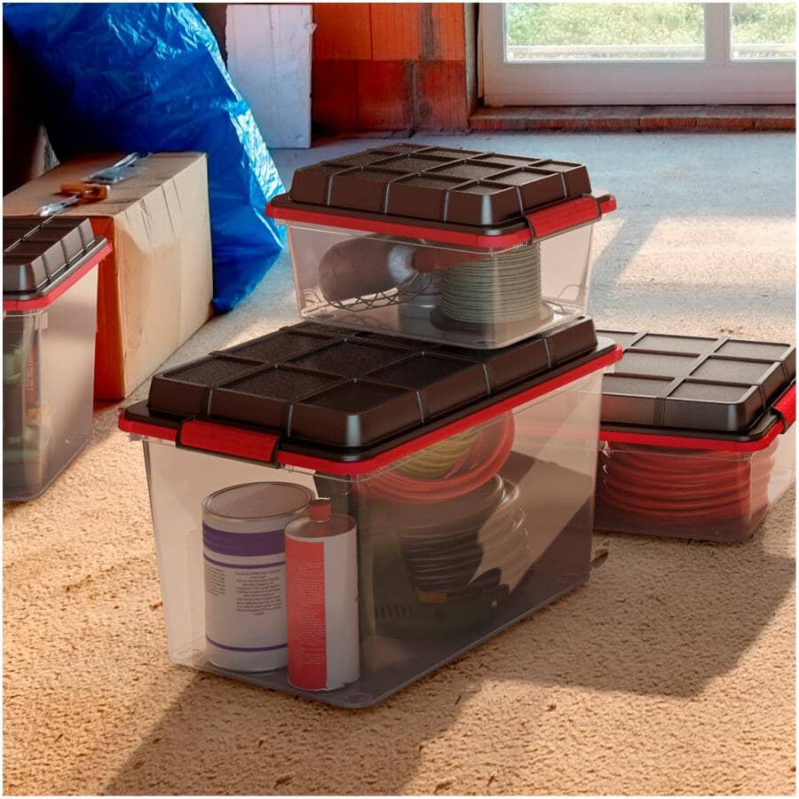 65L Black Latchpro Storage Box