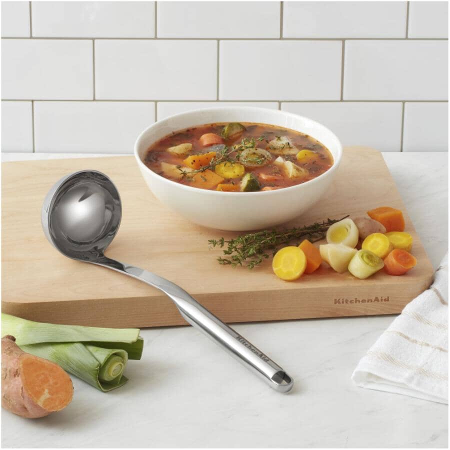 Premium Stainless Steel Ladle - 12.25"