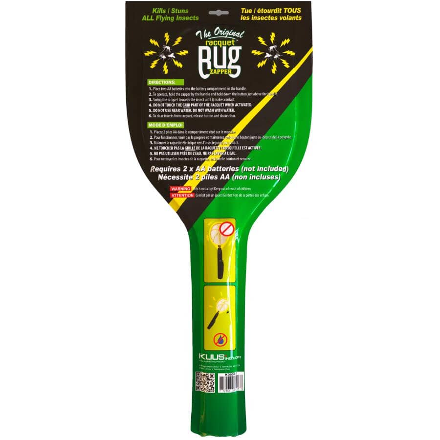 Indoor / Outdoor Bug Zapper Racquet