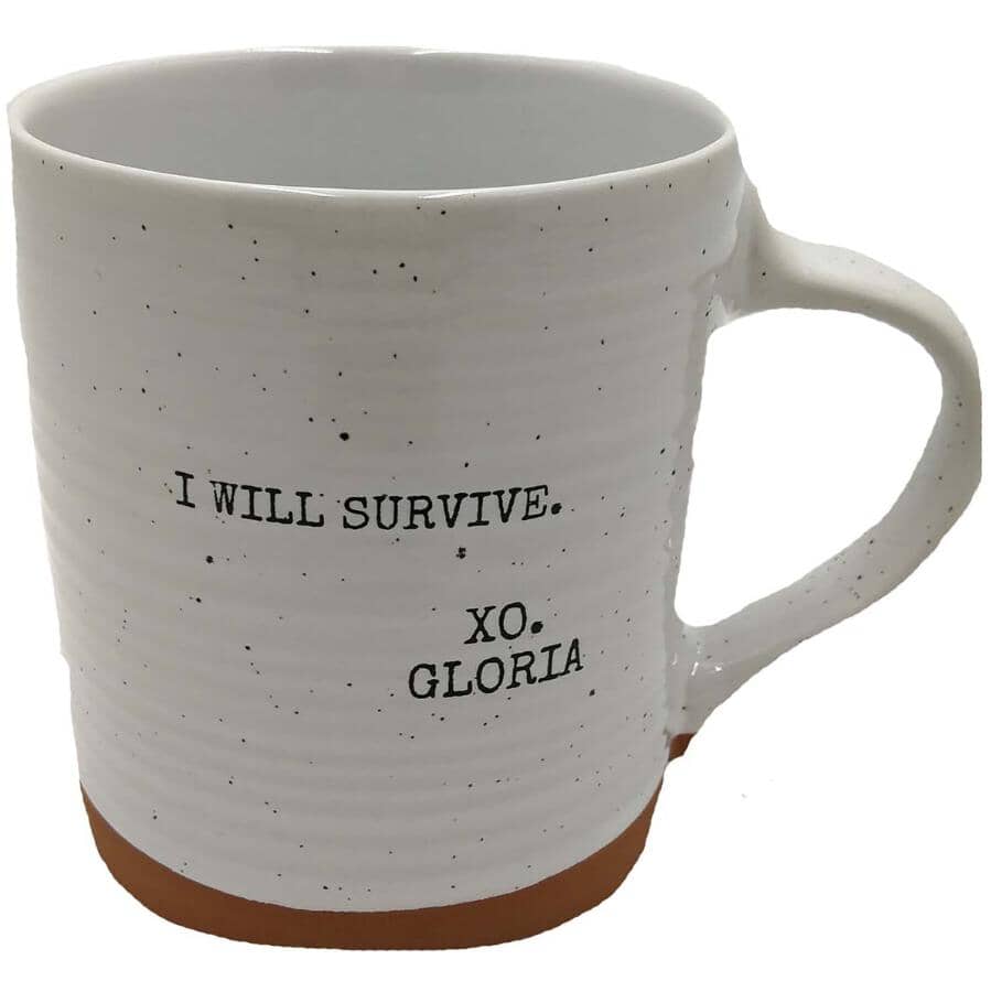 Ceramic Coffee Mug - 14 oz, XO Gloria
