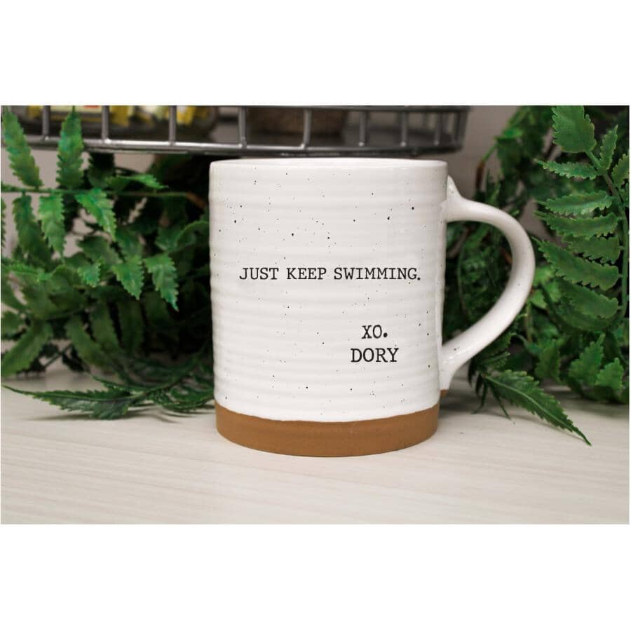 Ceramic Coffee Mug - 14 oz, XO Dory