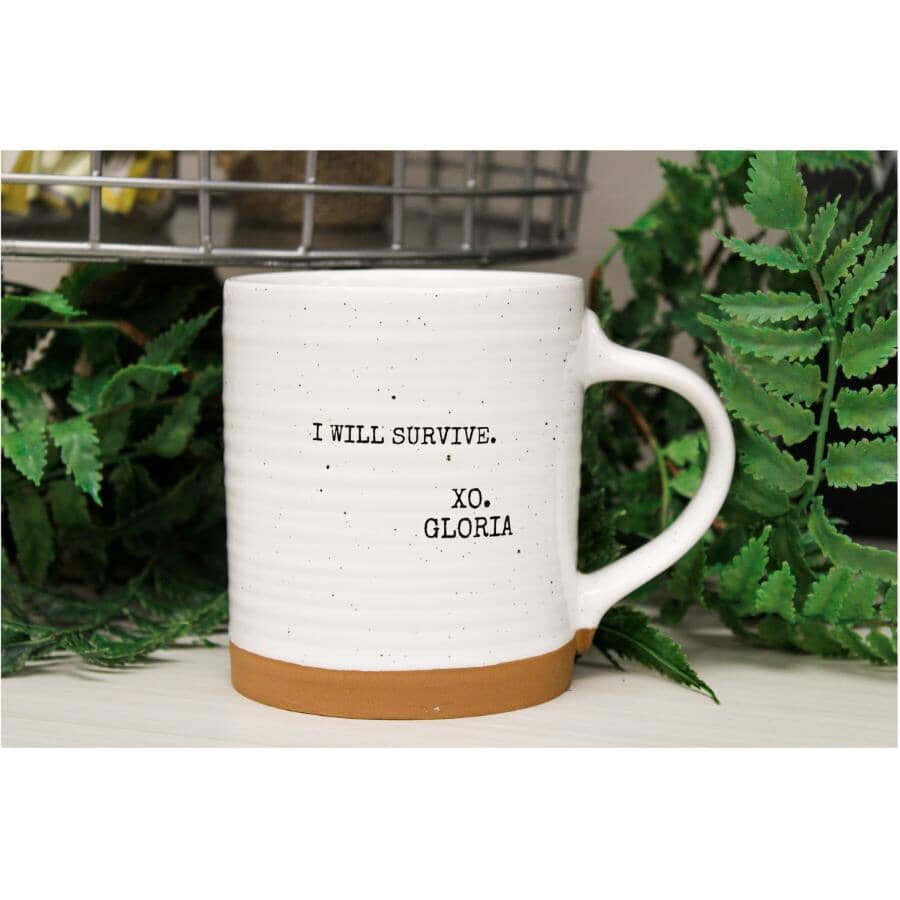 Ceramic Coffee Mug - 14 oz, XO Gloria