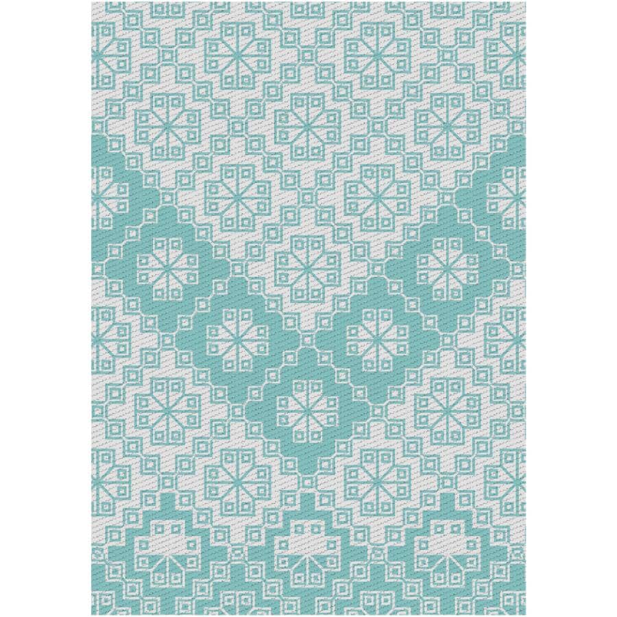 Pure Plastics Patio Rug - Alexis, 98" x 71"