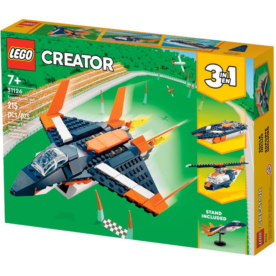 Creator Supersonic Jet Building Set