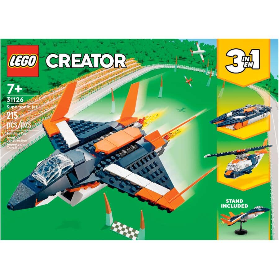 Creator Supersonic Jet Building Set