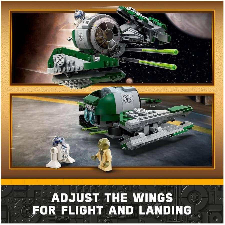 Yoda's Jedi Starfighter Building Set - 253 Pieces