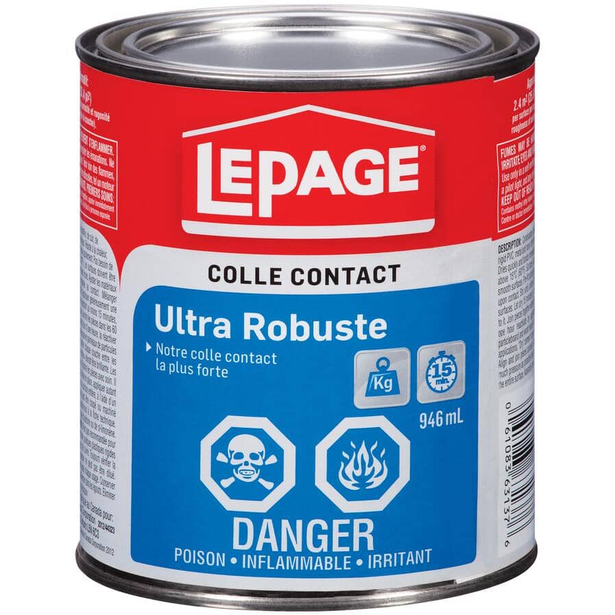 Heavy Duty Contact Cement - 946 ml