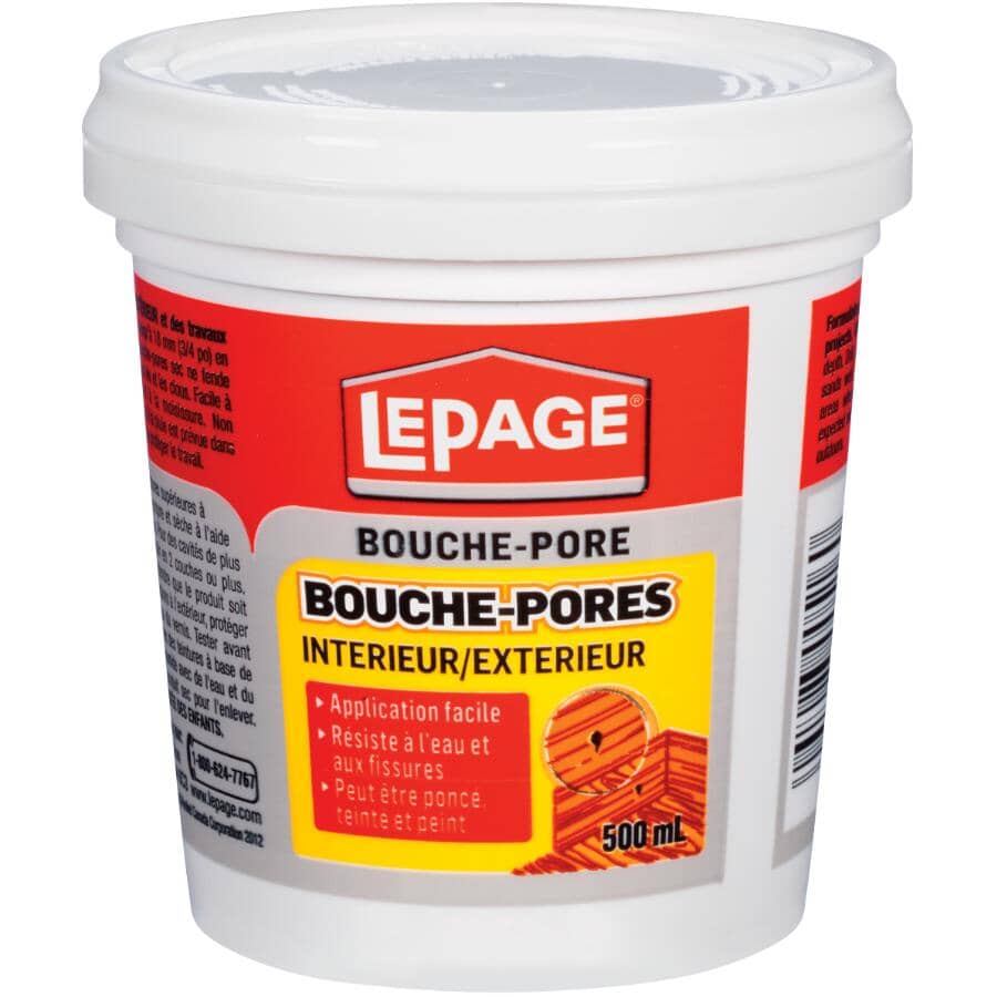 Interior & Exterior Wood Filler - 500 ml