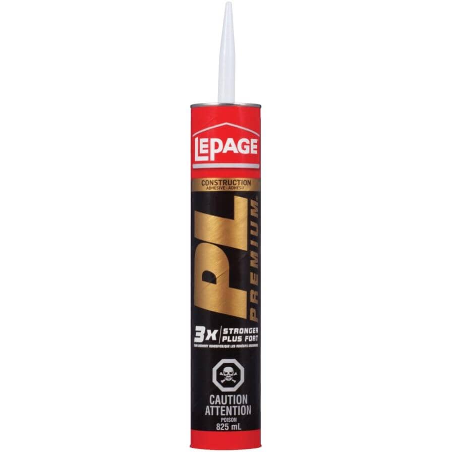 PL Premium Construction Adhesive - Paintable, 825 ml