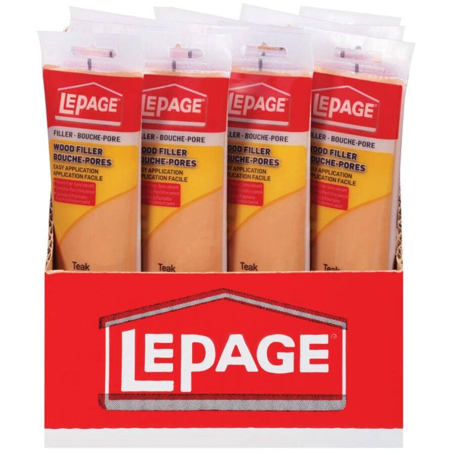 Tinted Wood Filler - Teak, 90 ml