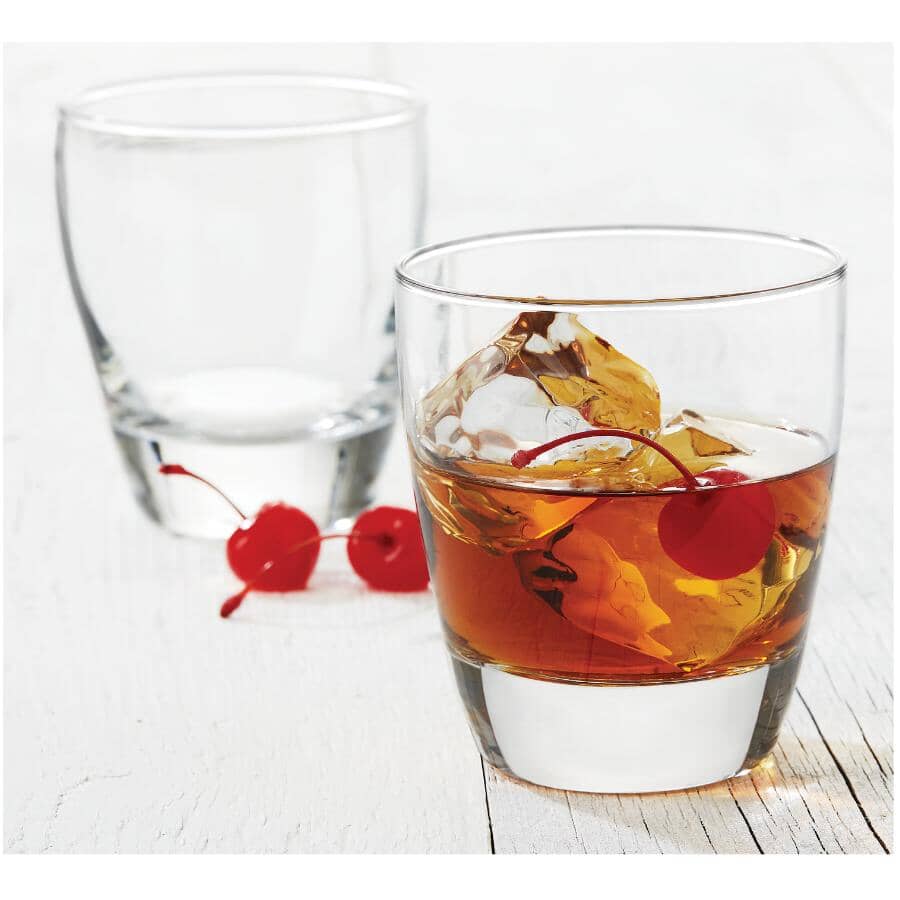 Durham Clear Double Old Fashioned Glass Set - 12.5 oz, 4 Pack