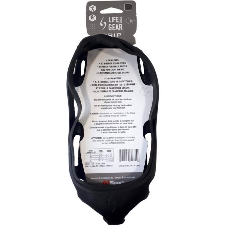 Extra Large Ice Traction Stainless Steel Cleats