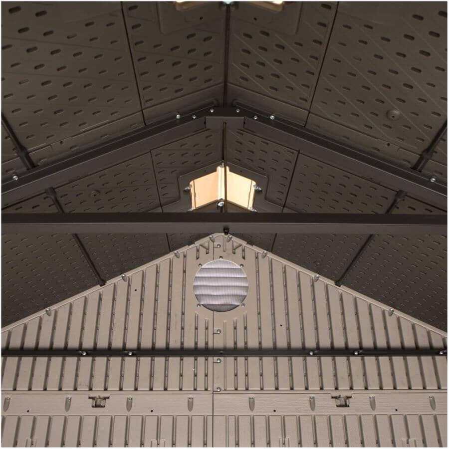 8' x 5' Outdoor Storage Shed - Desert Sand