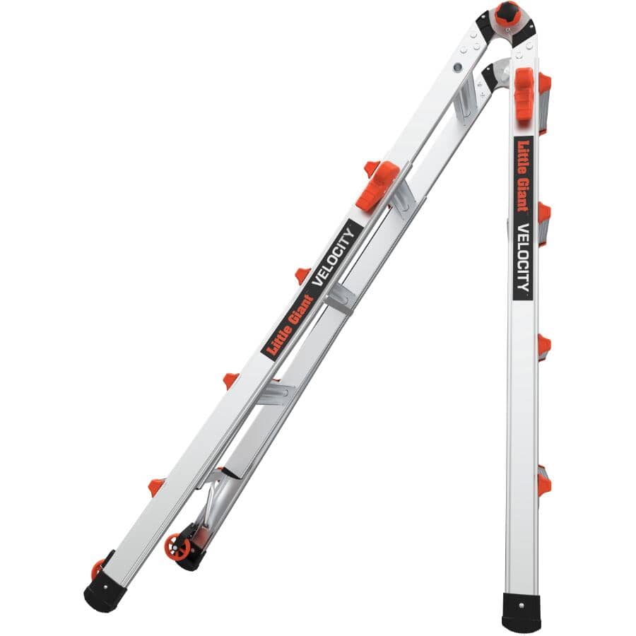 17' Velocity Aluminum Multi-Use Ladder - 300 lb Rated