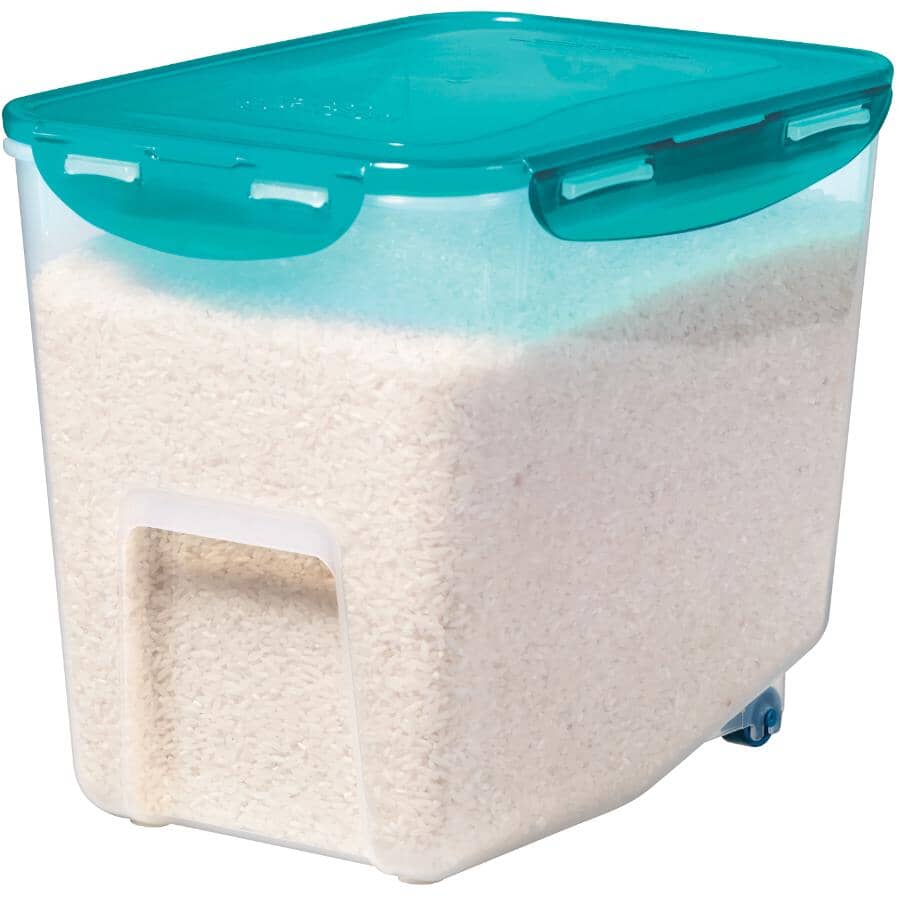 7 L Rectangular Container with Wheels