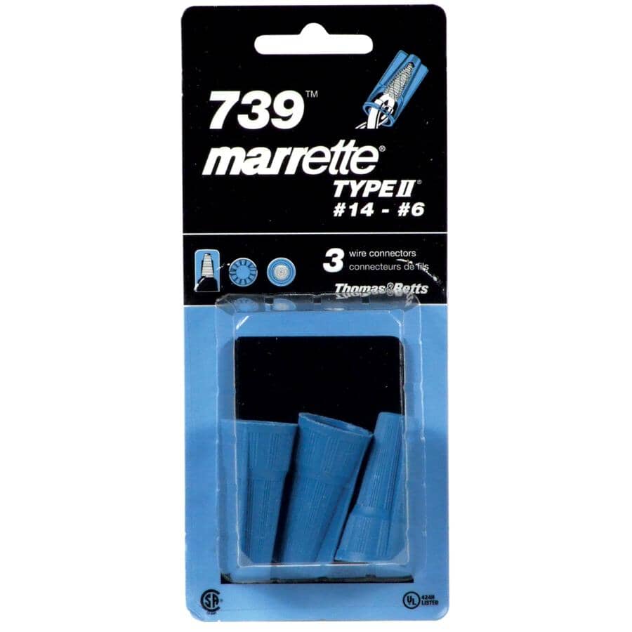 3 Pack Winged Connectors