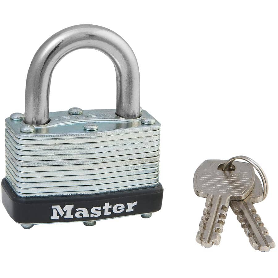 1-3/4" Warded Steel Padlock