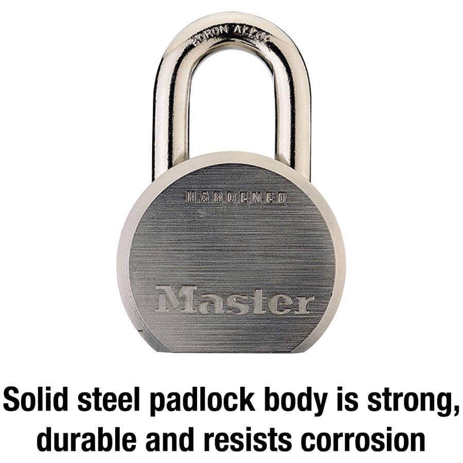 2-1/2" Solid Steel Padlock