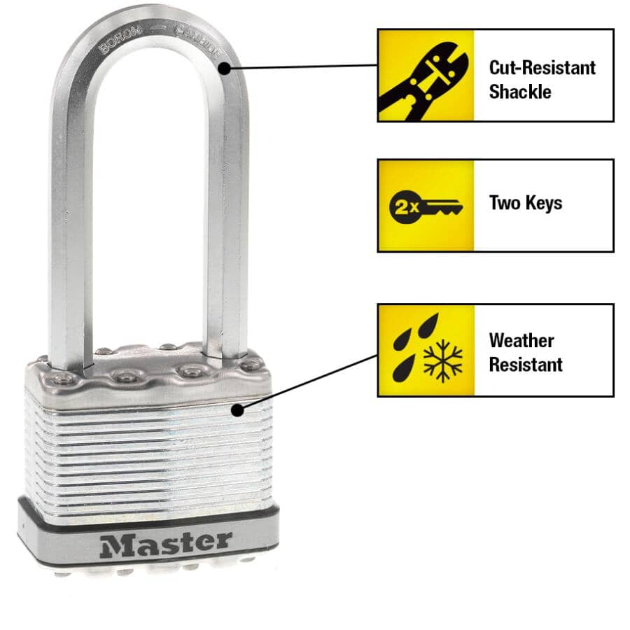 2" Magnum Laminated Steel Padlock