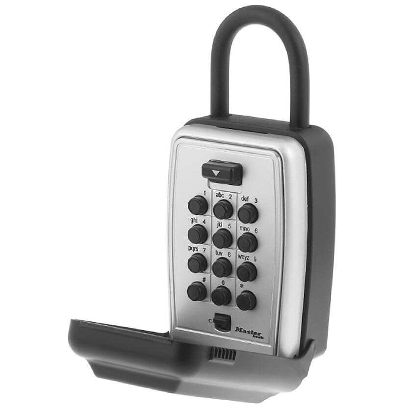 Portable Combination Lock Box - Key Safe