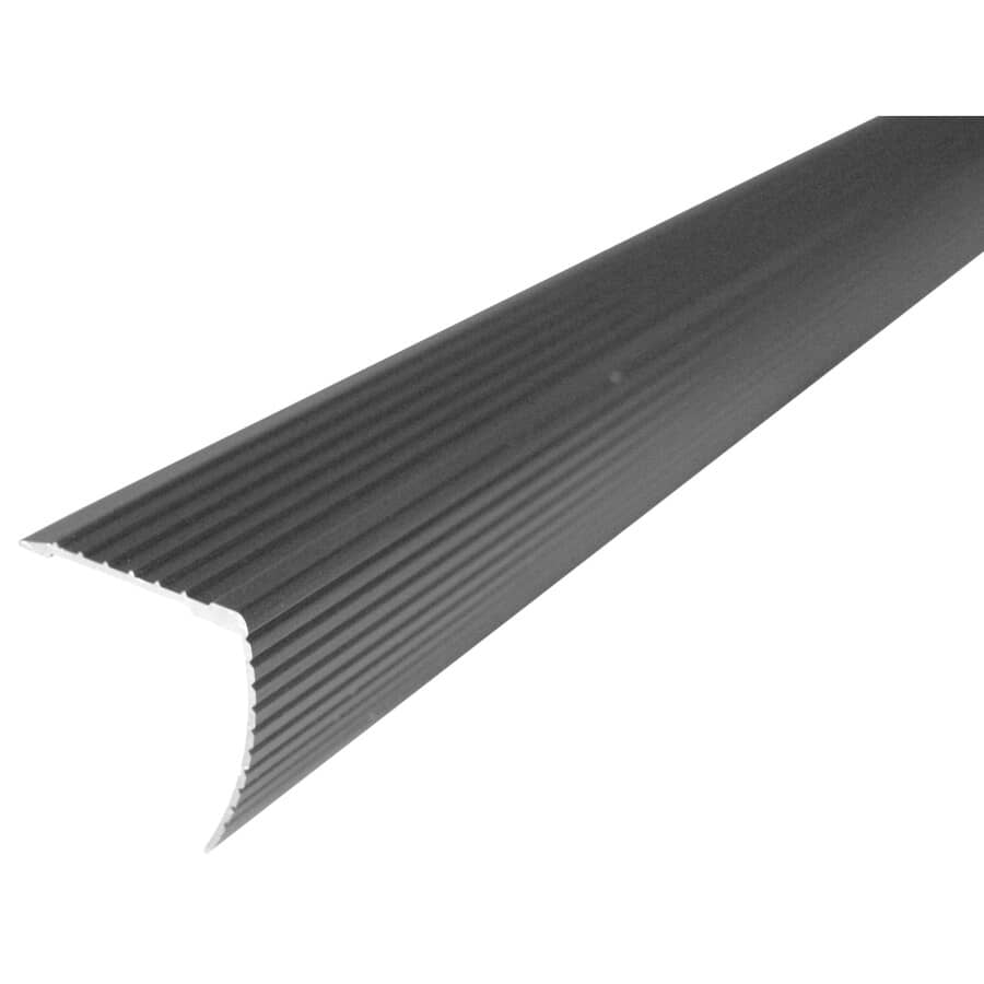 3' Satin Nickel Stair Nose Moulding