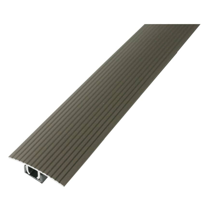 Laminate Floor T-Moulding - Satin Nickel, 3'