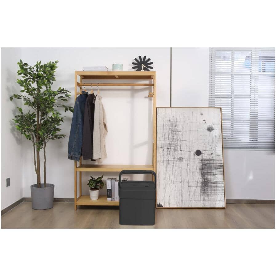 50 Pint Smart Portable Cube Dehumidifier with Pump - Black