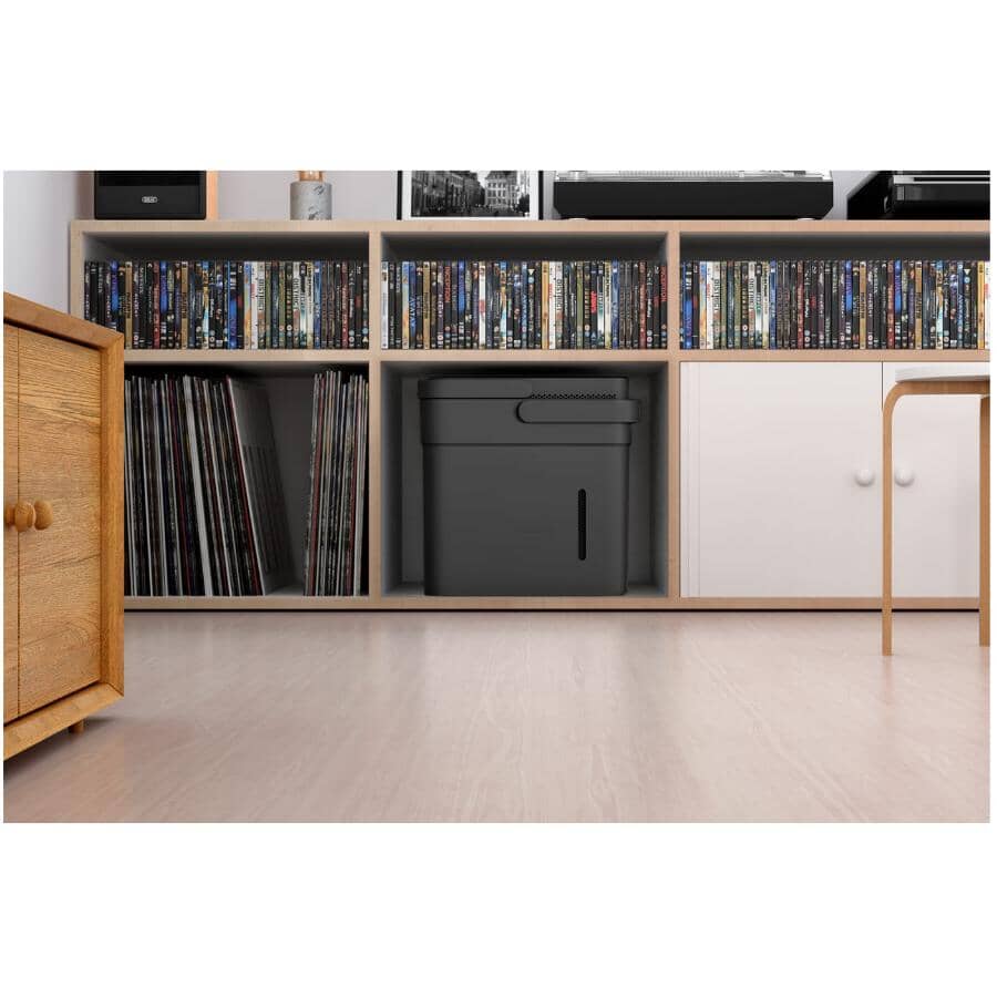 50 Pint Smart Portable Cube Dehumidifier with Pump - Black