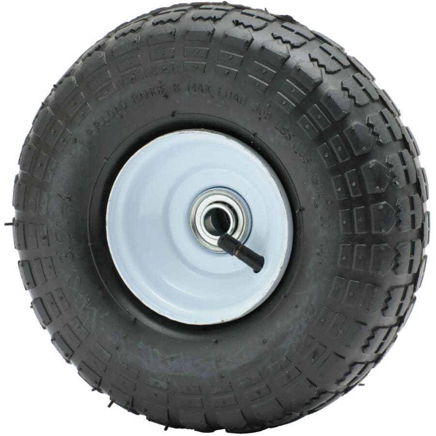 4" x 10" Steel Hub Wagon Wheel with 5/8" Bearing