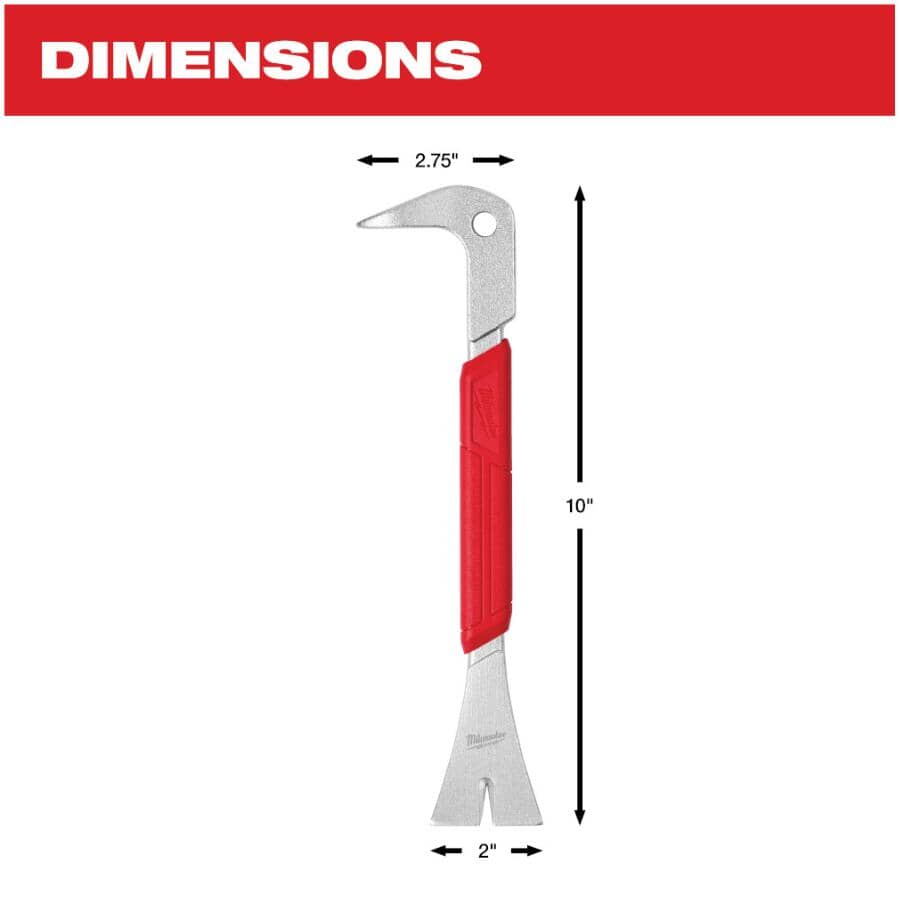 10" Molding Puller Pry Bar