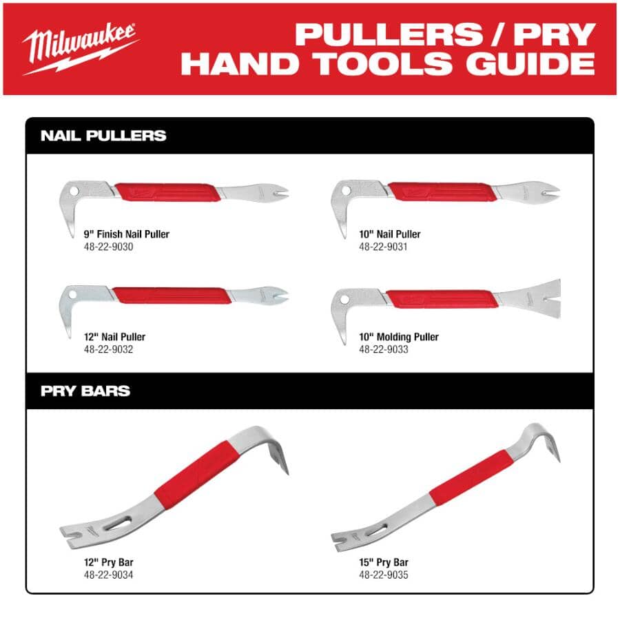 10" Molding Puller Pry Bar