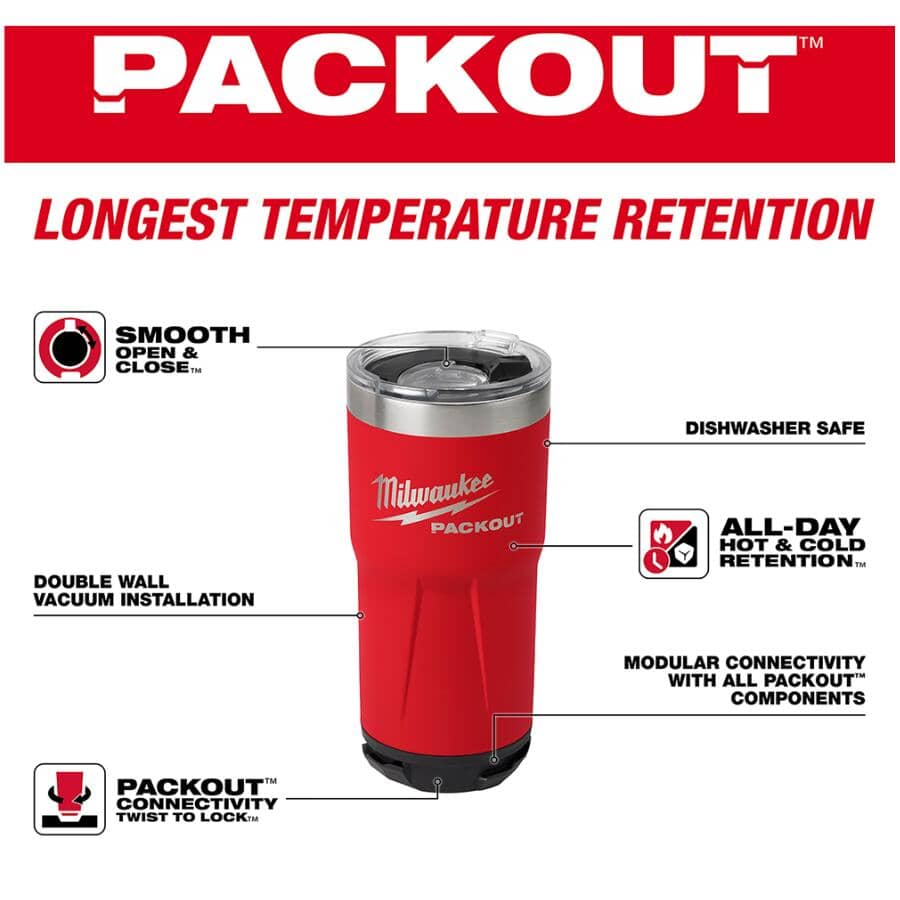 20 oz Packout Tumbler - Red