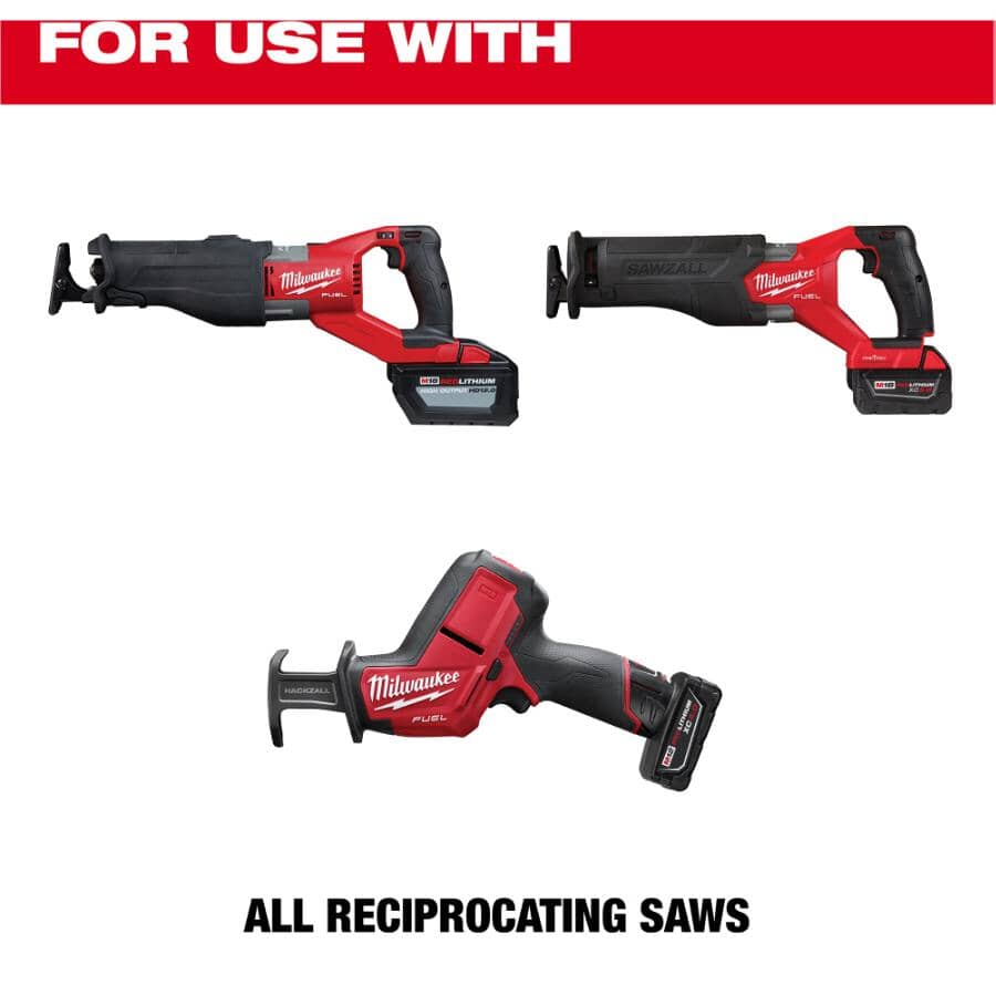 6" 14 TPI Sawzall The Torch Reciprocating Saw Blades - 5 Pack