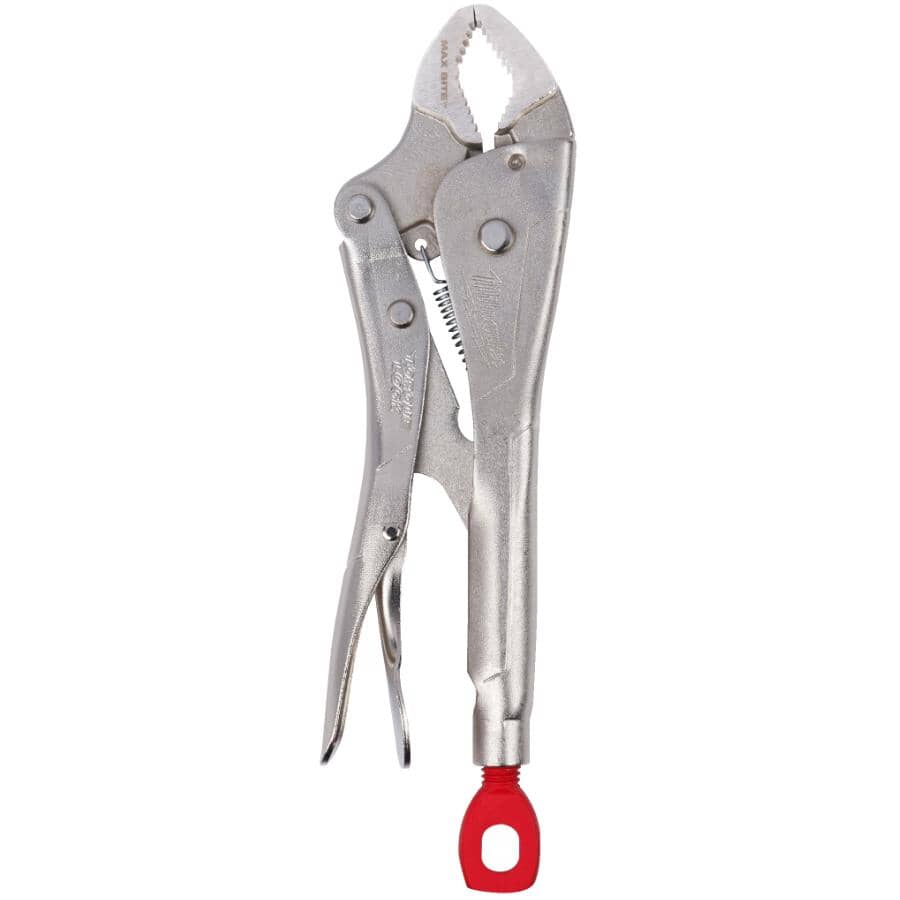 7" & 10" Curved Jaw Locking Pliers - with Maxbite, 2 Piece Set
