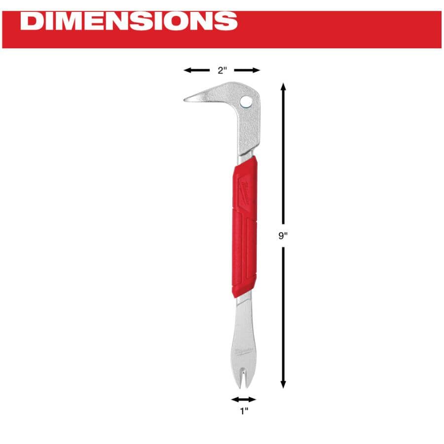 9" Nail Puller - with Dimpler
