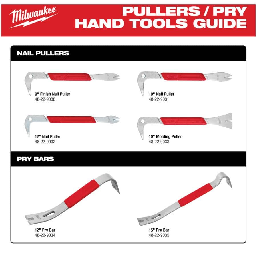 9" Nail Puller - with Dimpler