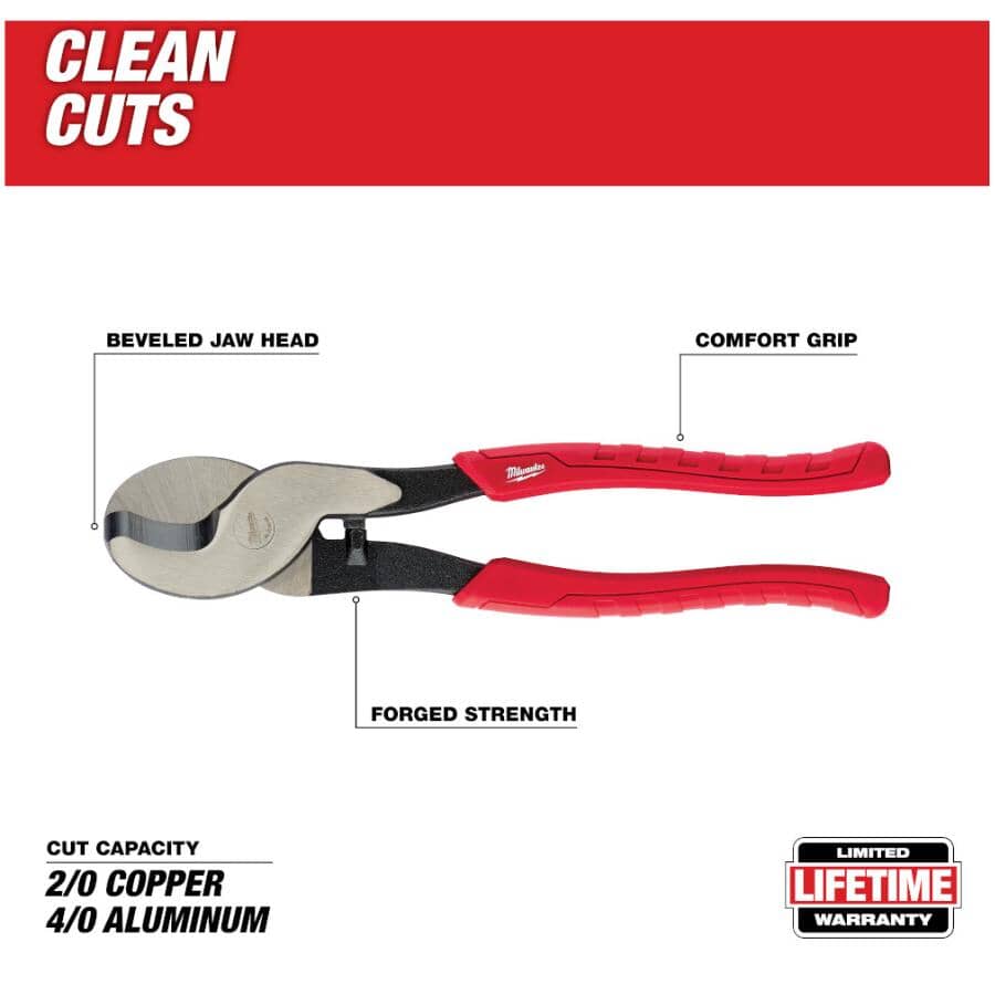 Cable Cutting Pliers - 9-1/2"