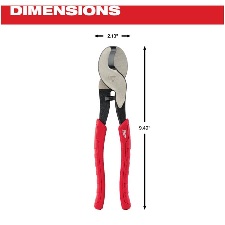 Cable Cutting Pliers - 9-1/2"