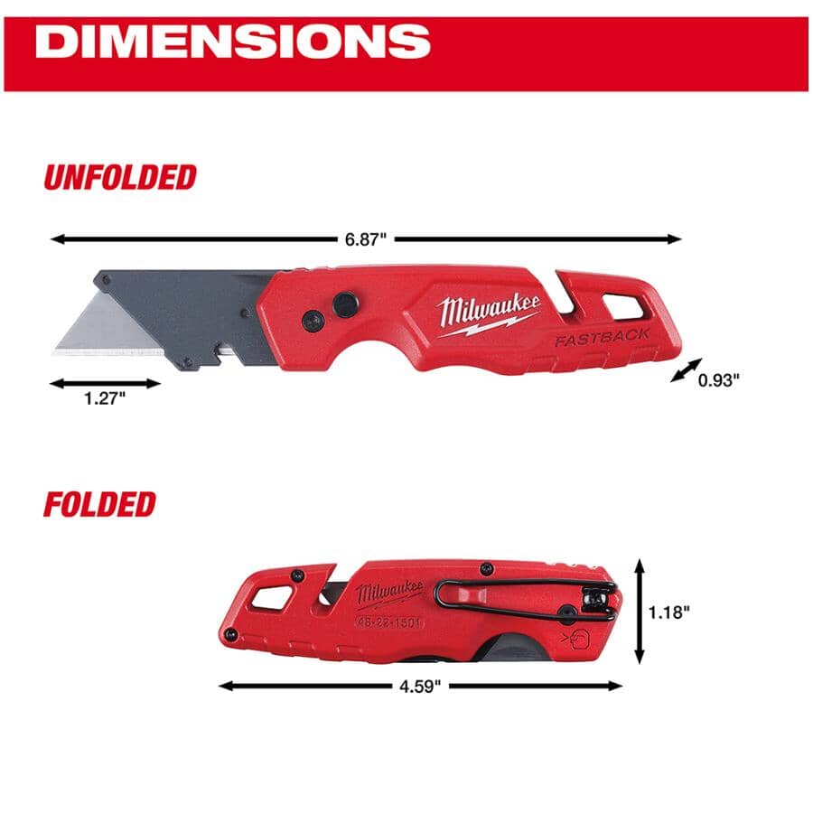 Fastback Folding Utility Knife