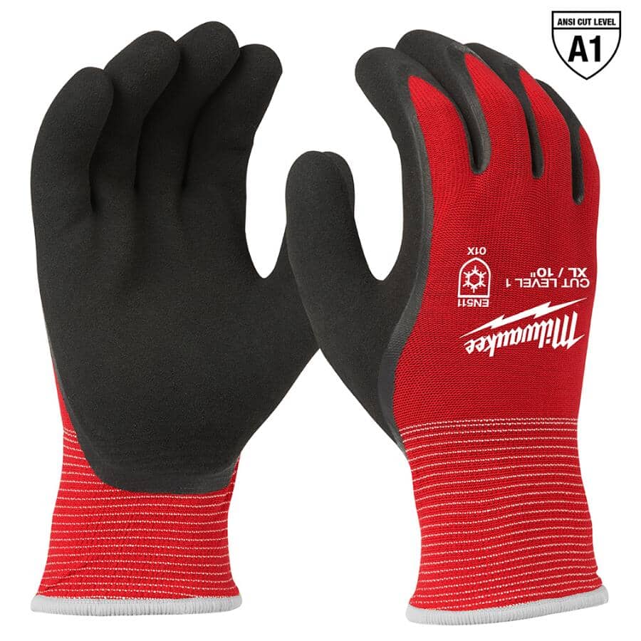 Insulated Cut Level 1 Winter Gloves - XL