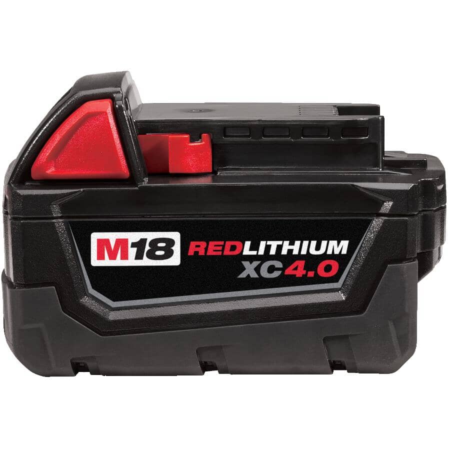 M18 18V Lithium-Ion Extended Capacity 4.0 Ah Redlithium Battery
