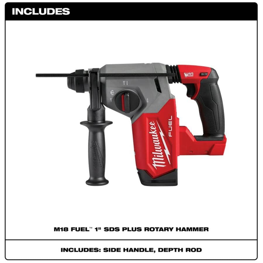 M18 Fuel 18V 1" SDS Plus Cordless Rotary Hammer - Tool Only