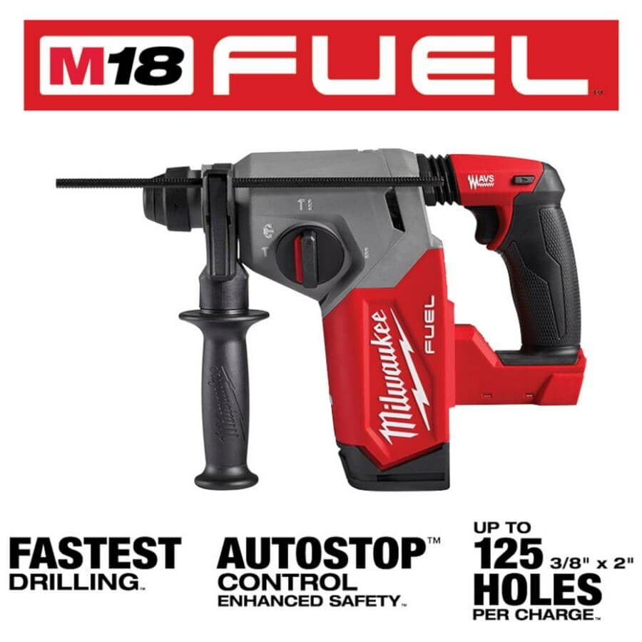 M18 Fuel 18V 1" SDS Plus Cordless Rotary Hammer - Tool Only