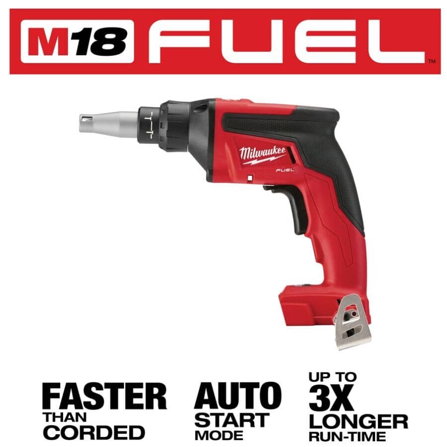 M18 Fuel 18V 1/4" Lithium-ion Cordless Drywall Screw Gun Kit - Tool Only