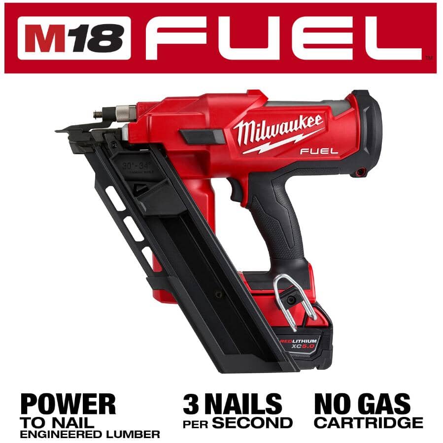 M18 Fuel 30 Degree Framing Nailer Kit