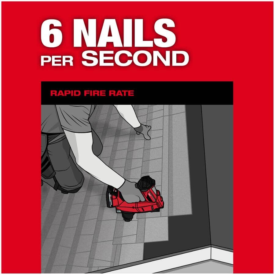 M18 FUEL Coil Roofing Nailer - Tool Only