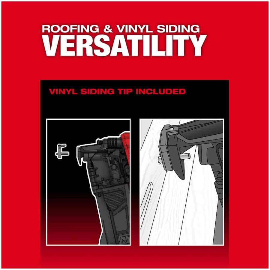 M18 FUEL Coil Roofing Nailer - Tool Only