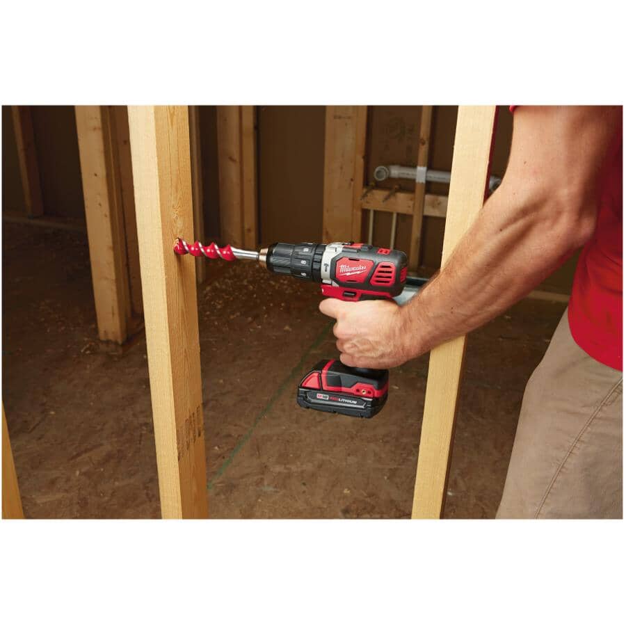 M18 Redlithium 18V Cordless Compact Hammer Drill & Impact Driver Combo Kit - with 2 Batteries, Charger & Tool Bag