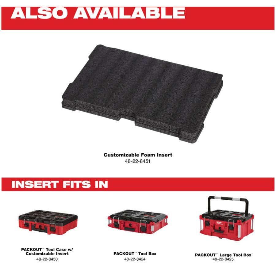 Packout 22" x 16" x 6.5" Tool Box